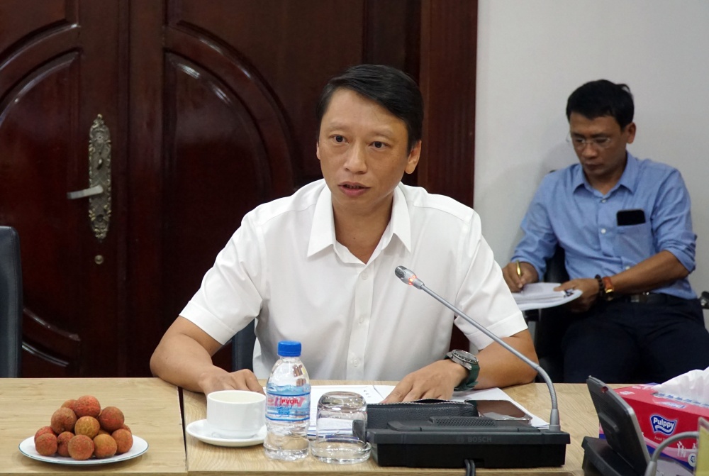 Tổng giám đốc PVEP Trần Hồng Nam phát biểu