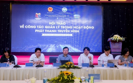 Hơn 190 đại biểu cả nước tham dự “Hội thảo về công tác quản lý trong hoạt động phát thanh, truyền hình”