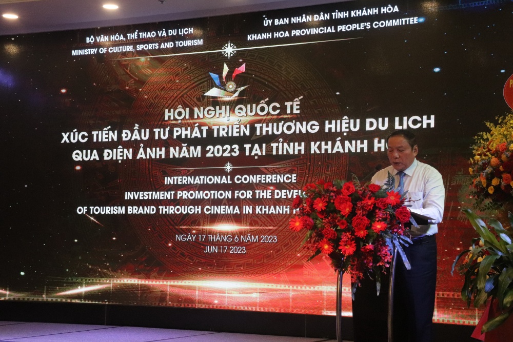 Hội nghị quốc tế xúc tiến đầu tư phát triển thương hiệu du lịch qua điện ảnh năm 2023 tại tỉnh Khánh Hòa