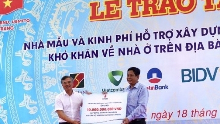 Petrovietnam trao tài trợ 10 tỷ đồng xây dựng nhà cho người nghèo tại Sóc Trăng