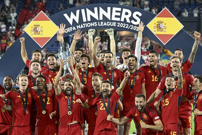 Thắng luân lưu Croatia, Tây Ban Nha vô địch UEFA Nations League - 1