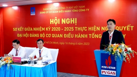 Đảng ủy CQĐH Tổng Công ty Khí Việt Nam sơ kết công tác giữa nhiệm kỳ 2020-2025