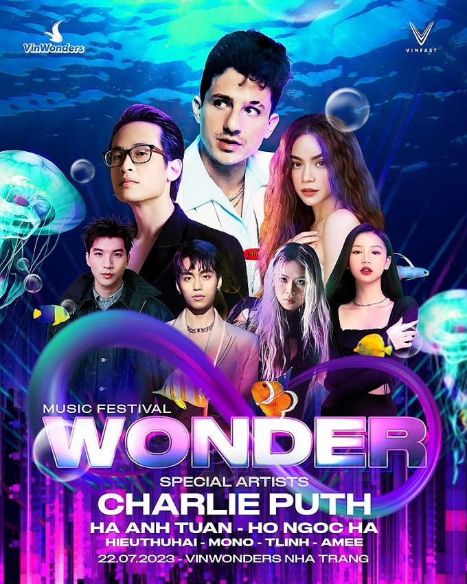 SWonder mở bán vé – công bố dàn sao Việt biểu diễn cùng Charlie Puth
