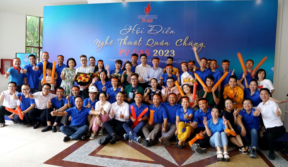 Công đoàn Công ty Vận chuyển Khí Đông Nam Bộ đạt Giải đội cổ vũ ấn tượng nhất