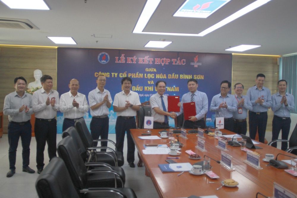 Hội Dầu khí Việt Nam ký kết hợp tác với BSR