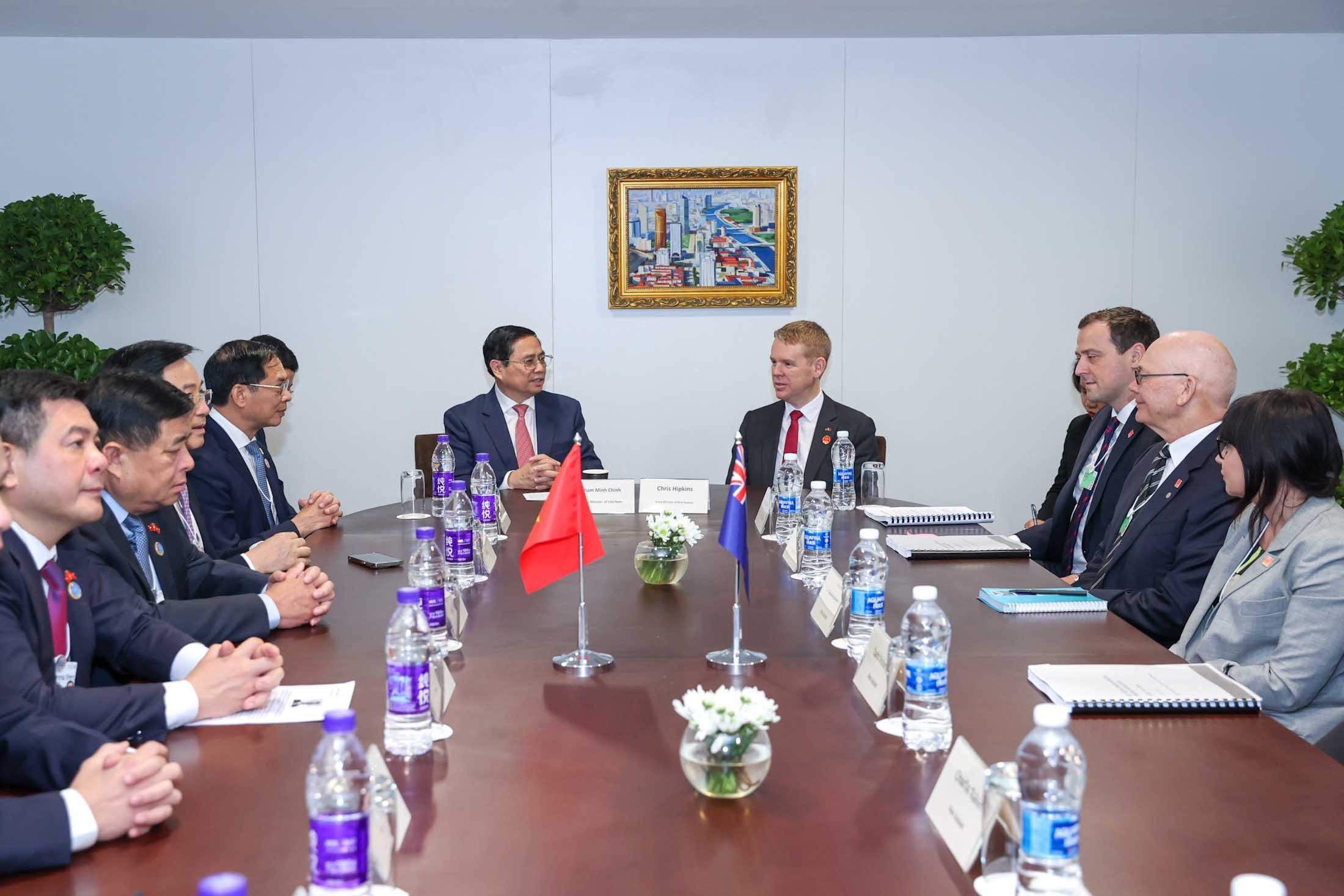 Thủ tướng Chính phủ đề nghị New Zealand hỗ trợ, tạo điều kiện thuận lợi cho doanh nghiệp Việt Nam