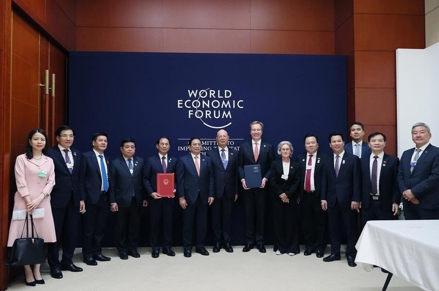 Đoàn Thủ tướng Chính phủ Phạm Minh Chính tại Diễn đàn Kinh tế thế giới (WEF).