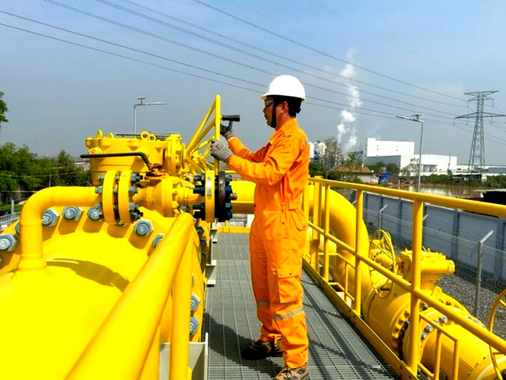 Thời điểm đưa dòng khí đầu tiên vào đường ống dẫn khí Thị Vải – Phú Mỹ, tỉnh Bà Rịa – Vũng Tàu Thời điểm đưa dòng khí đầu tiên vào đường ống dẫn khí Thị Vải – Phú Mỹ, tỉnh Bà Rịa – Vũng Tàu