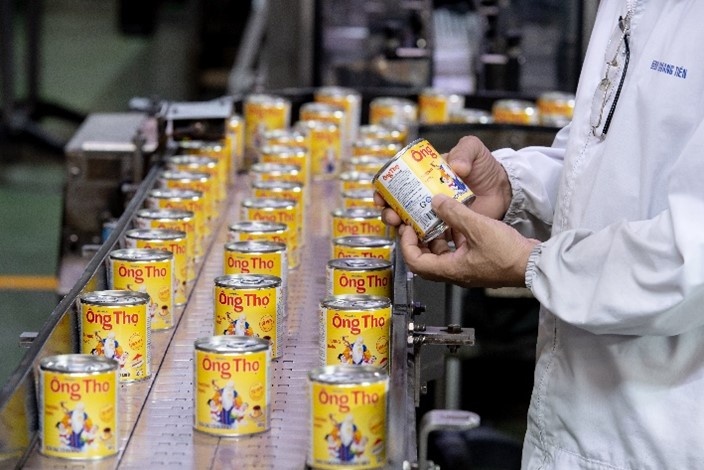 Sữa đặc Ông Thọ (Vinamilk) tạo ấn tượng tại hội chợ Quảng Châu, Trung Quốc