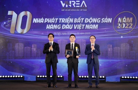 T&T Group được vinh danh TOP10 nhà phát triển BĐS hàng đầu Việt Nam năm 2022