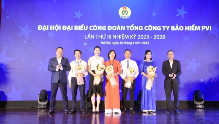 Đại hội Công đoàn Tổng công ty Bảo hiểm PVI lần III nhiệm kỳ 2023 – 2028