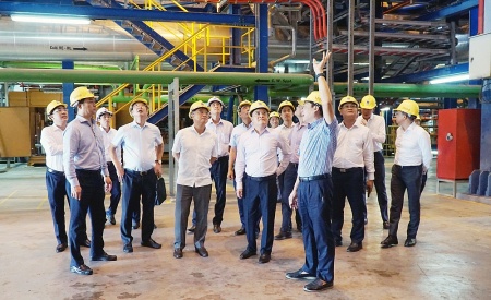 [PetroTimesMedia] Chủ tịch HĐTV Petrovietnam Hoàng Quốc Vượng thăm và làm việc tại các nhà máy, dự án điện của PV Power khu vực Nhơn Trạch, Đồng Nai