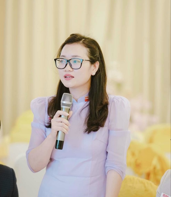 Luật sư Lê Thị Nhung – Giám đốc Công ty Lee và Cộng sự trong một hội thảo