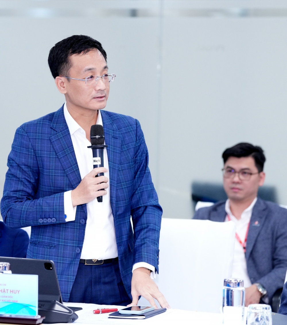Ông Trần Nhật Huy, Phó Tổng Giám đốc PV GAS chia sẻ thông tin