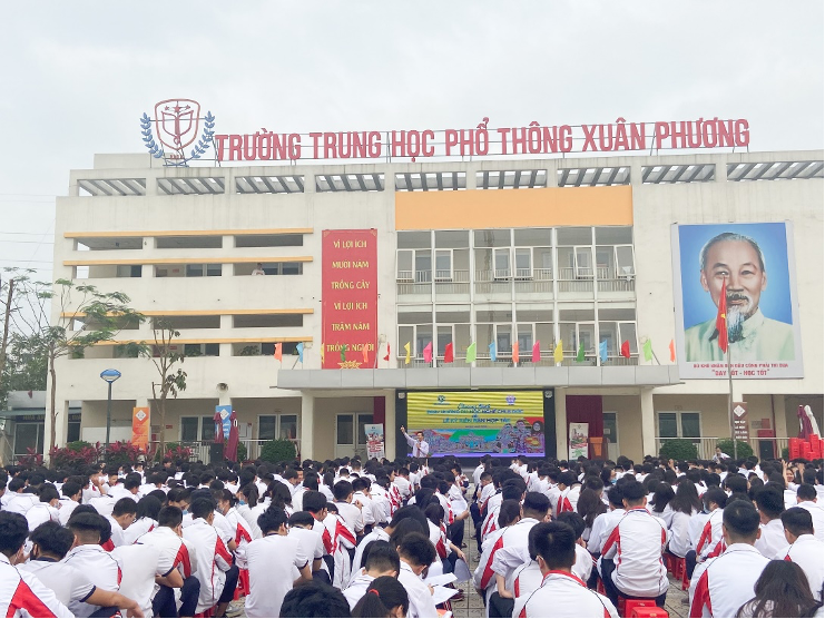 Trường THPT Xuân Phương tạo cho học sinh động lực theo đuổi ước mơ