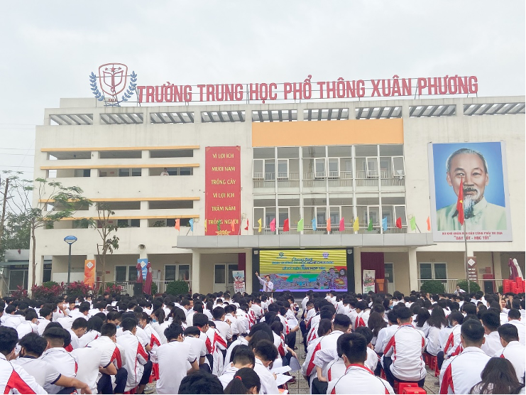 Trường THPT Xuân Phương tạo cho học sinh động lực theo đuổi ước mơ