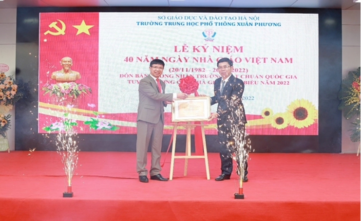 Trường THPT Xuân Phương tạo cho học sinh động lực theo đuổi ước mơ