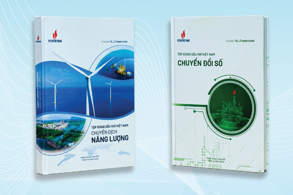 Petrovietnam ra mắt 2 ấn phẩm về chuyển đổi số và chuyển dịch năng lượng