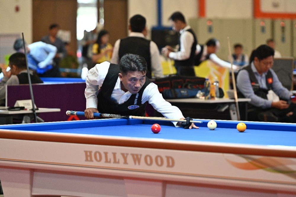 Giải Billiards Carom 3 băng quốc tế Bình Dương năm 2023 - Cúp Number 1 quy tụ 64 tay cơ hàng đầu trong nước và quốc tế