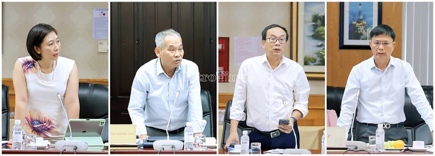 Tổng Giám đốc Petrovietnam Lê Mạnh Hùng làm việc với Vietsovpetro: Kết nối chuỗi giá trị khối E&P, chia sẻ nguồn lực linh hoạt, hiệu quả Tổng Giám đốc Petrovietnam Lê Mạnh Hùng làm việc với Vietsovpetro: Kết nối chuỗi giá trị khối E&P, chia sẻ nguồn lực linh hoạt, hiệu quả