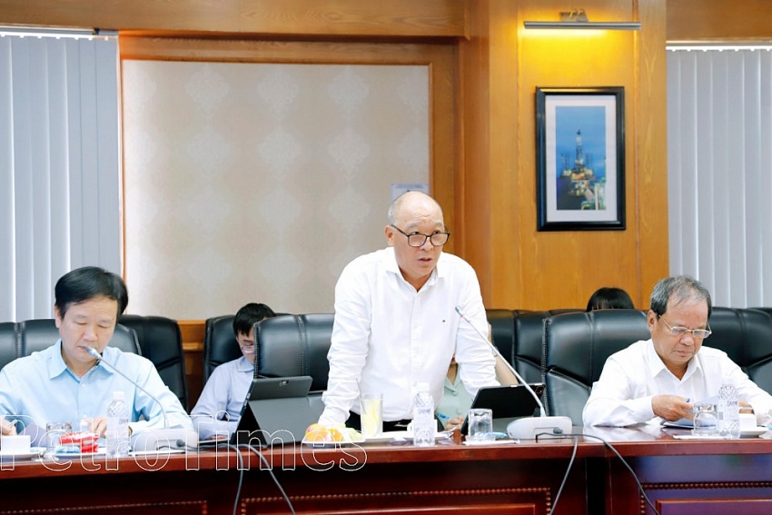 Tổng Giám đốc Petrovietnam Lê Mạnh Hùng làm việc với Vietsovpetro: Kết nối chuỗi giá trị khối E&P, chia sẻ nguồn lực linh hoạt, hiệu quả Tổng Giám đốc Petrovietnam Lê Mạnh Hùng làm việc với Vietsovpetro: Kết nối chuỗi giá trị khối E&P, chia sẻ nguồn lực linh hoạt, hiệu quả