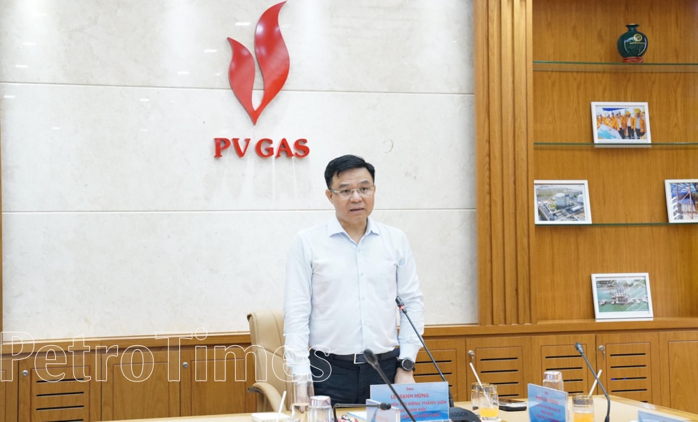 Tổng Giám đốc Petrovietnam Lê Mạnh Hùng kiểm tra hoạt động Kho cảng LNG Thị Vải Tổng Giám đốc Petrovietnam Lê Mạnh Hùng kiểm tra hoạt động Kho cảng LNG Thị Vải