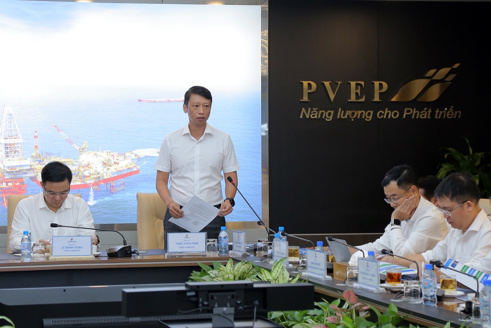 PVEP tập trung vào các nhiệm vụ gia tăng trữ lượng, tăng cường sản lượng, triển khai đầu tư