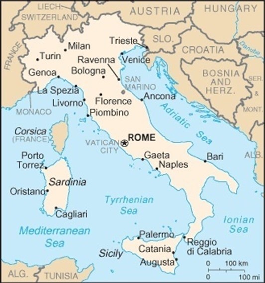 Thông tin cơ bản về Cộng hòa Italia