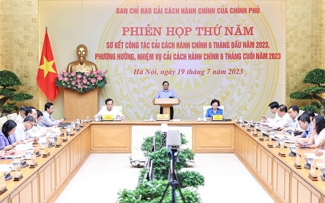 Thủ tướng chủ trì phiên họp thứ 5 Ban Chỉ đạo cải cách hành chính của Chính phủ