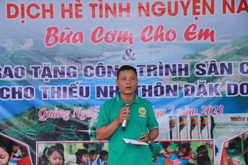 Tuổi trẻ PV Power và PV Power DHC tổ chức “Chiến dịch Hè tình nguyện năm 2023” tại huyện miền núi Sơn Tây, Quảng Ngãi