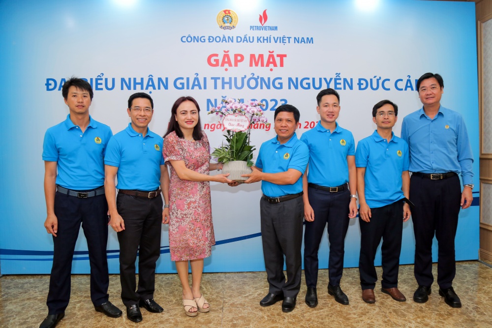 5 người lao động Dầu khí tiêu biểu nhận Giải thưởng Nguyễn Đức Cảnh lần thứ IV Các sự kiện nổi bật của Petrovietnam trong tuần từ ngày 23/7 đến 30/7/2023
