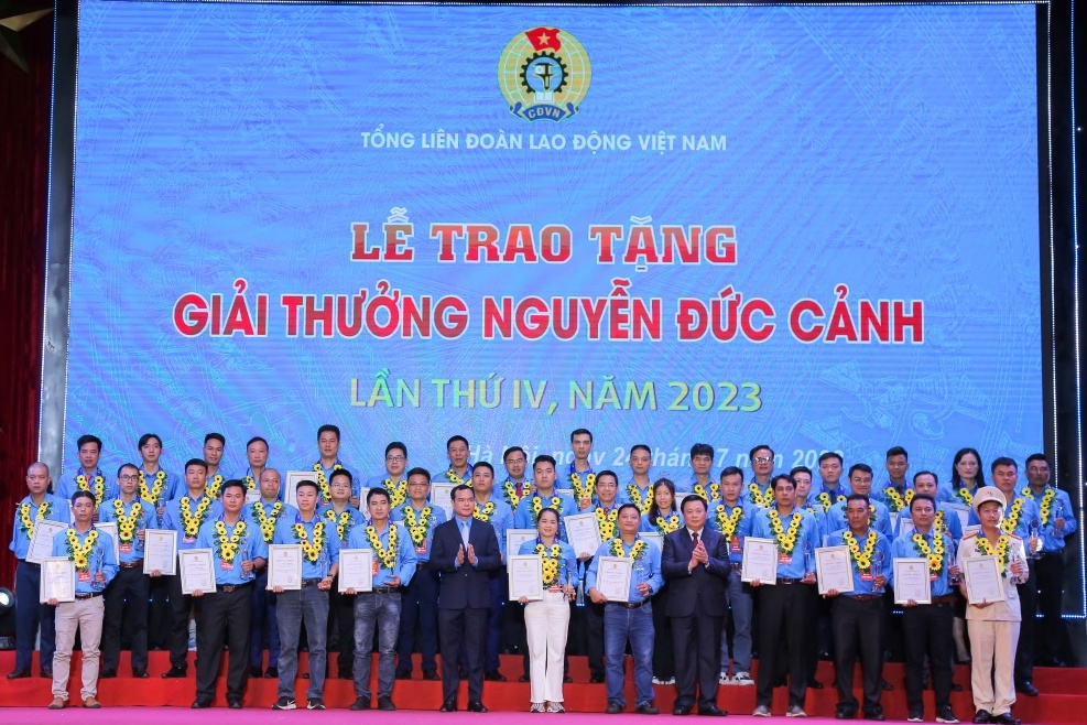 5 người lao động Dầu khí tiêu biểu nhận Giải thưởng Nguyễn Đức Cảnh lần thứ IV