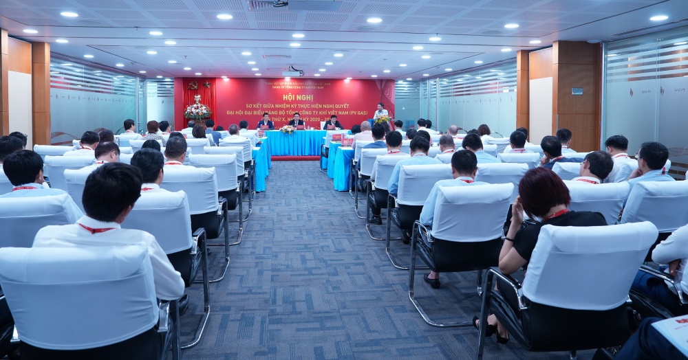 Đảng ủy PV GAS tổ chức Hội nghị Sơ kết giữa nhiệm kỳ thực hiện Nghị quyết Đại hội Đại biểu Đảng bộ Tổng công ty lần thứ X