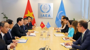Chủ tịch nước Võ Văn Thưởng gặp Quyền Tổng Giám đốc IAEA