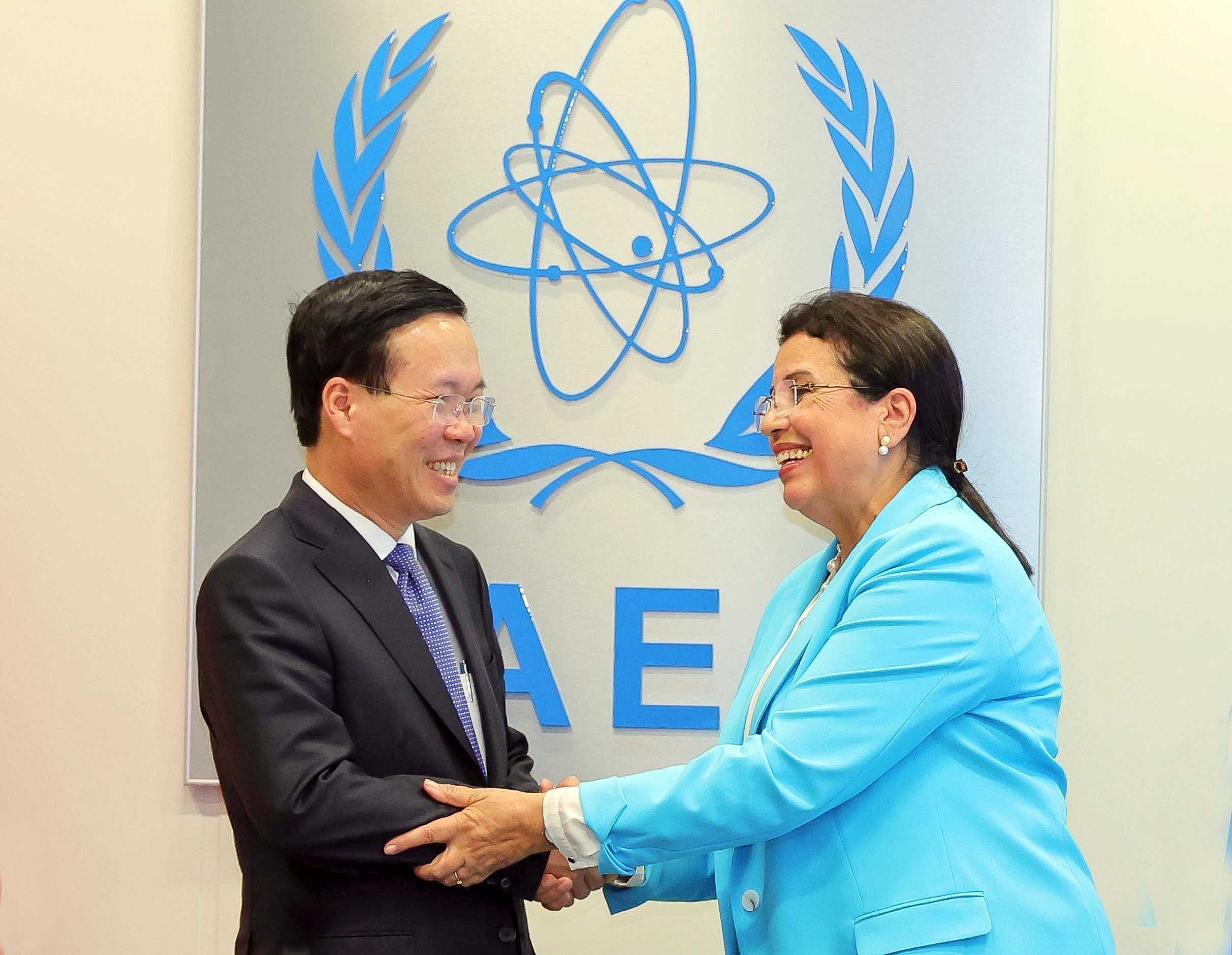 Thăm trụ sở Cơ quan của LHQ và làm việc với Cơ quan Năng lượng Nguyên tử Quốc tế IAEA
