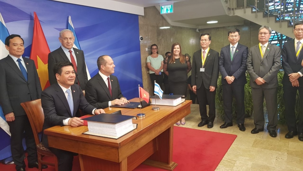 Việt Nam - Israel chính thức ký kết VIFTA sau 7 năm đàm phán