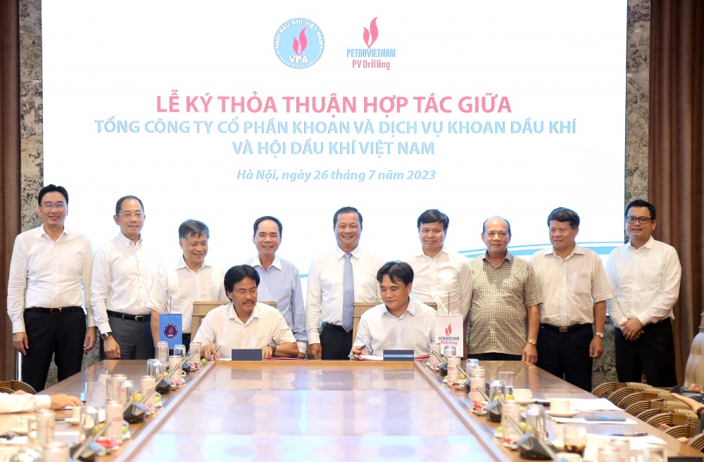Hội Dầu khí Việt Nam ký kết thoả thuận hợp tác với PV Drilling