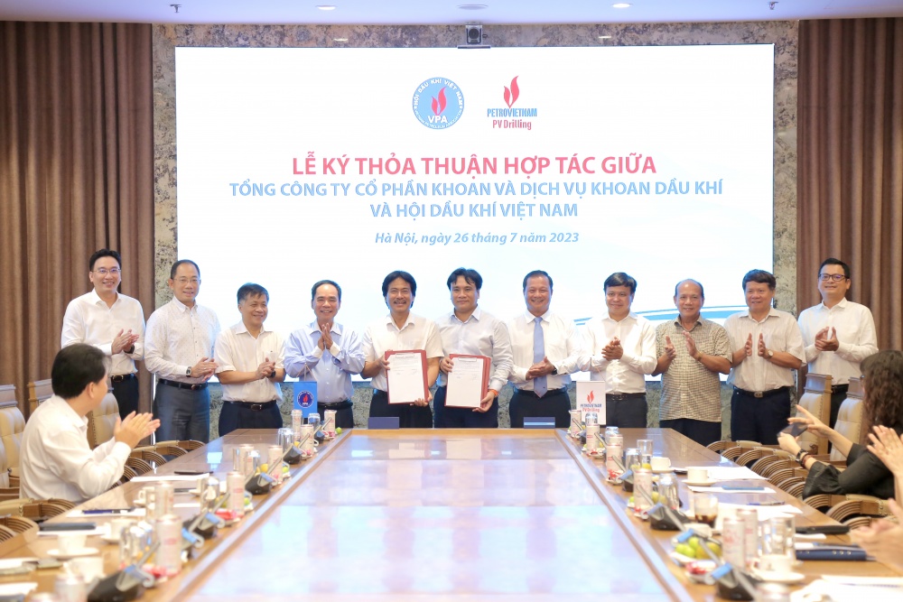 Hội Dầu khí Việt Nam ký kết thoả thuận hợp tác với PV Drilling