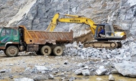 Công ty Trung Nam bị phạt 650 triệu đồng do khai thác đá vượt công suất cho phép