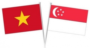 Điện mừng nhân dịp kỷ niệm 50 năm thiết lập quan hệ ngoại giao, 10 năm quan hệ Đối tác chiến lược Việt Nam - Singapore