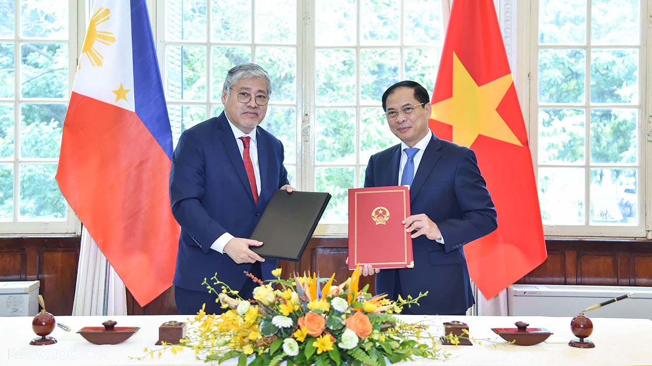 Việt Nam-Philippines đẩy mạnh hợp tác biển và đại dương, phối hợp xử lý kịp thời các vấn đề phát sinh trên biển
