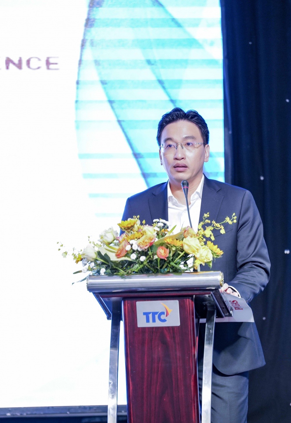 Ông Nguyễn Thanh Bình, Chủ tịch HĐQT Tổng công ty Khí Việt Nam phát biểu
