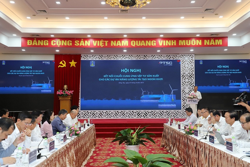 UBND tỉnh Bà Rịa - Vũng Tàu và PTSC: Kết nối chuỗi cung ứng vật tư sản xuất cho các dự án năng lượng tái tạo ngoài khơi
