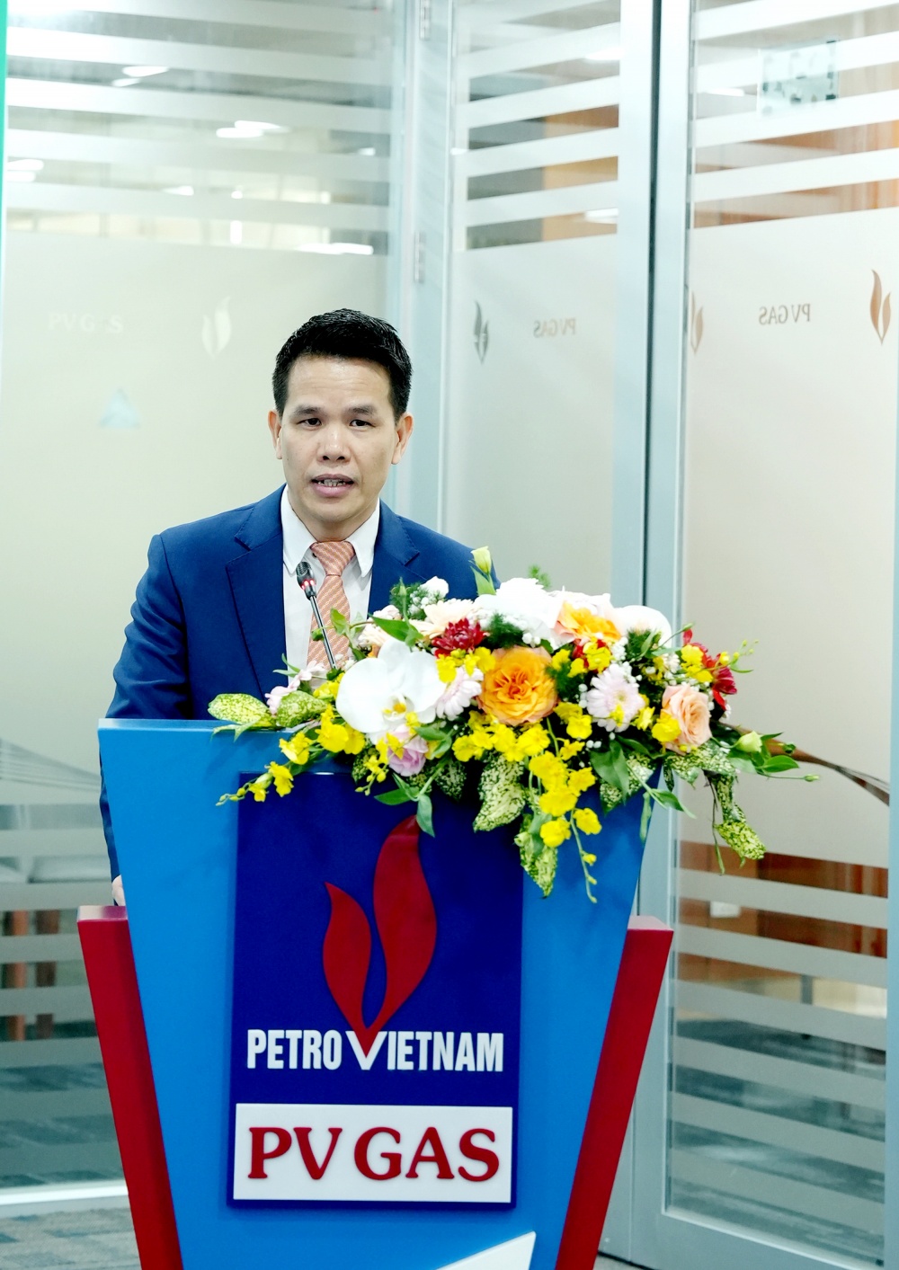Ông Phạm Văn Phong - Tổng Giám đốc PV GAS cam kết phối hợp chặt chẽ với các đối tác Nhật để triển khai kịp thời và hiệu quả các nội dung của Thỏa thuận