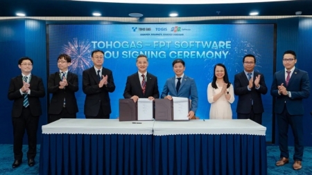 FPT Software ký hợp đồng với công ty năng lượng Nhật Bản Toho Gas