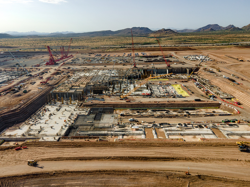 TSMC đã đầu tư hàng chục tỷ USD để mở rộng sản xuất chip tại Bắc Arizona, Mỹ