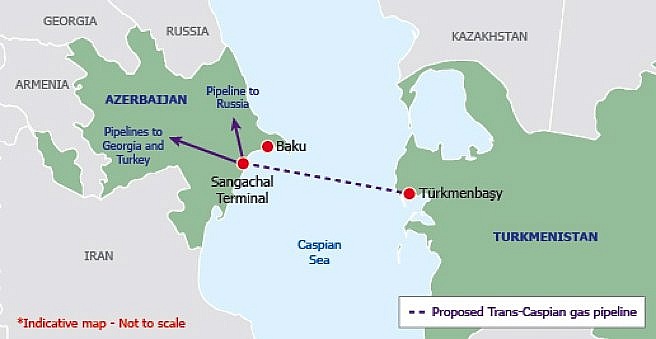 Đường ống dẫn khí xuyên Caspian có phải là lựa chọn khôn ngoan của Turmenistan