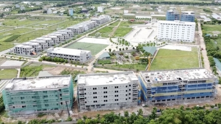 Hàng loạt vi phạm về xây dựng tại Trường Đại học Tài chính Ngân hàng Hà Nội