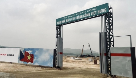 Quảng Ninh “thúc” tiến độ dự án xây dựng Nhà máy ô tô Thành Công Việt Hưng