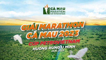 Đất mũi Cà Mau và hành trình của "Cà Mau Marathon 2023"